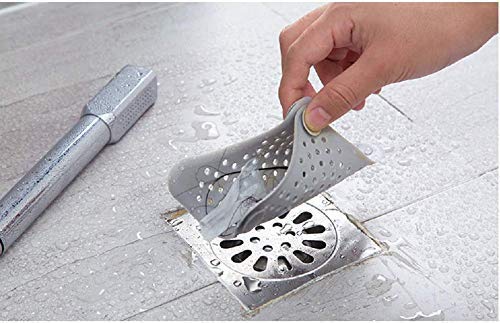 Silicone Star-Shaped Sink Filter & Hair Catcher for Bathroom Drains - Prevents Clogs