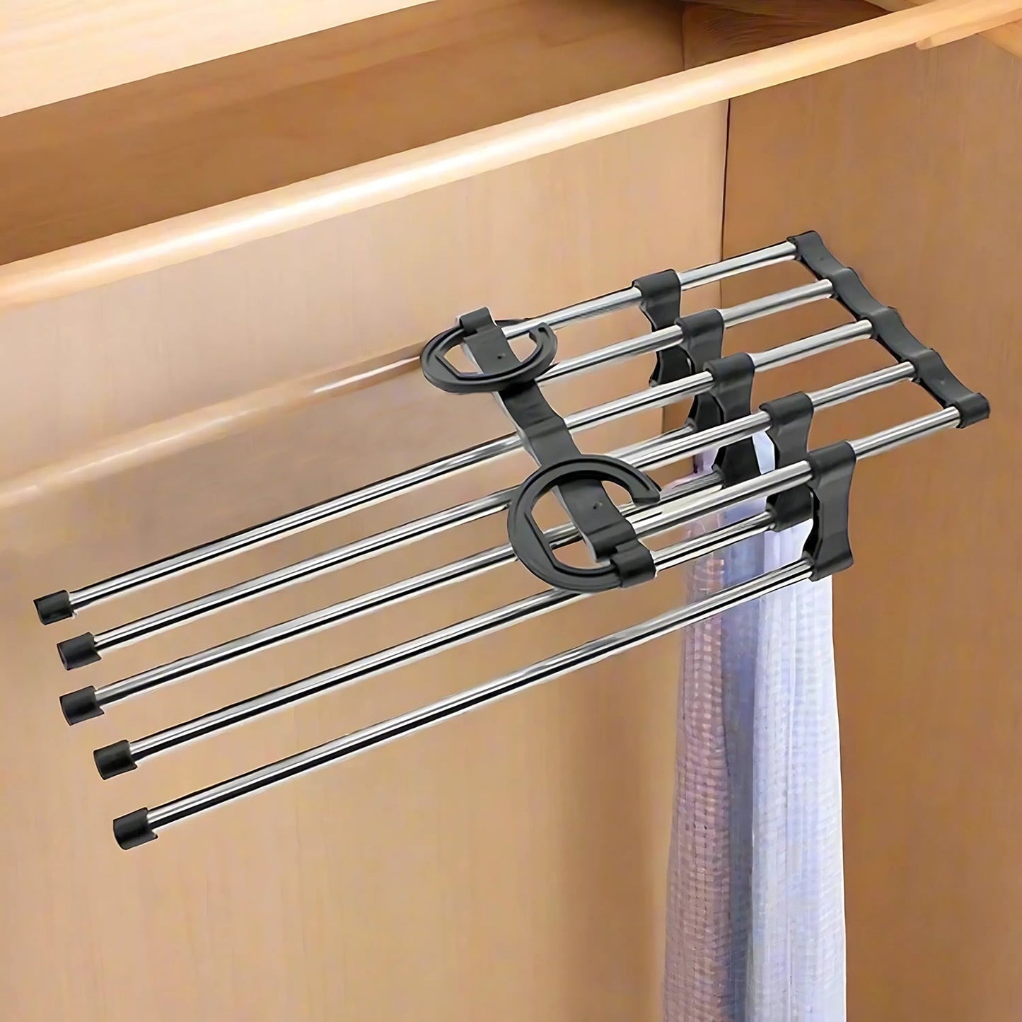 Adjustable Big Trouser Pants Hanger Organizer Your Brand