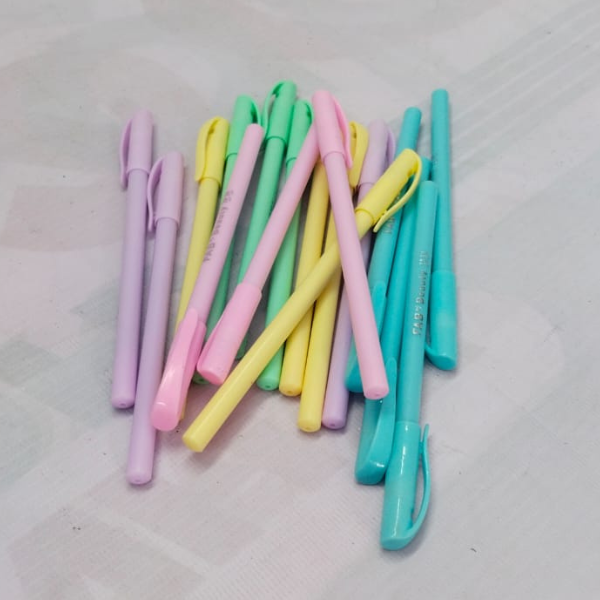 AM5225 FAB Beauty Ball Pens (Pack of 20, Ink Color - Blue)