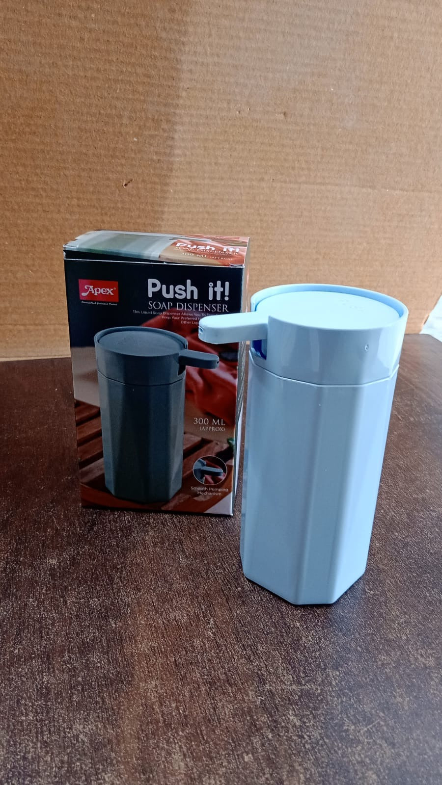 Apex Push It Soap Dispenser Approx 300ml (1 Pc) Your Brand