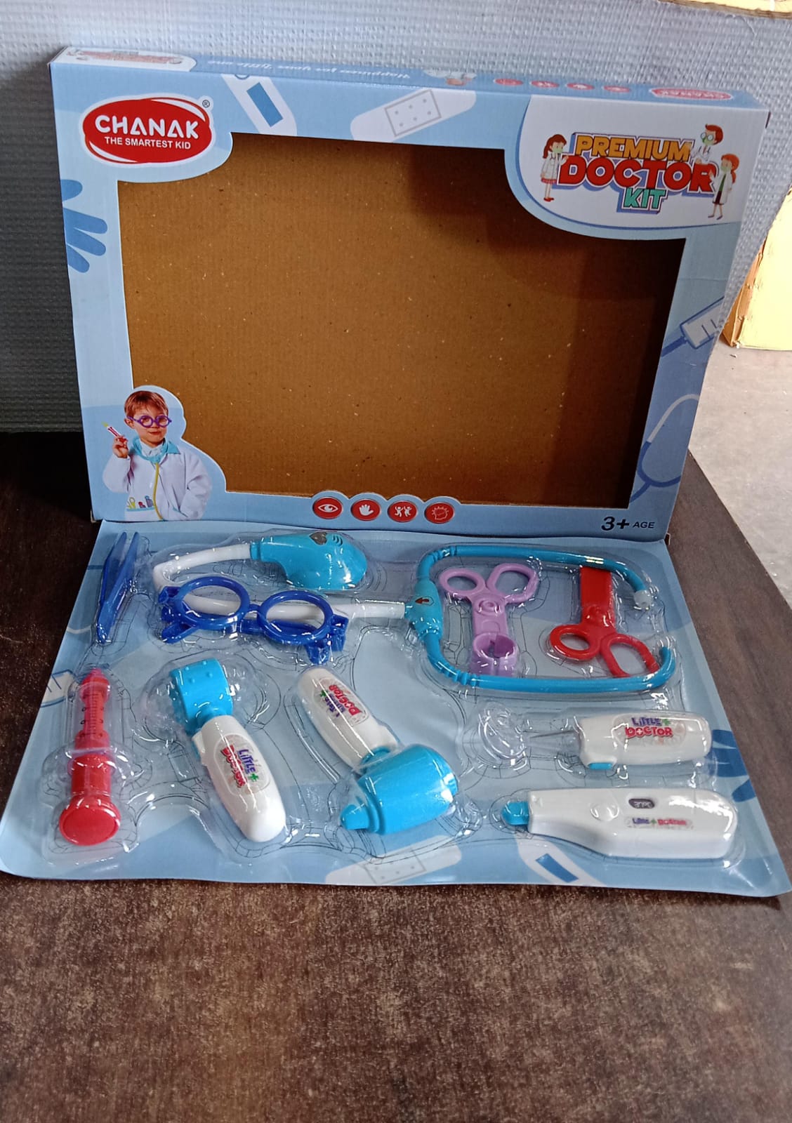 Aditi Premium Doctor Kit Medical Role Play Toy Set for Kids (10 Pc) Your Brand