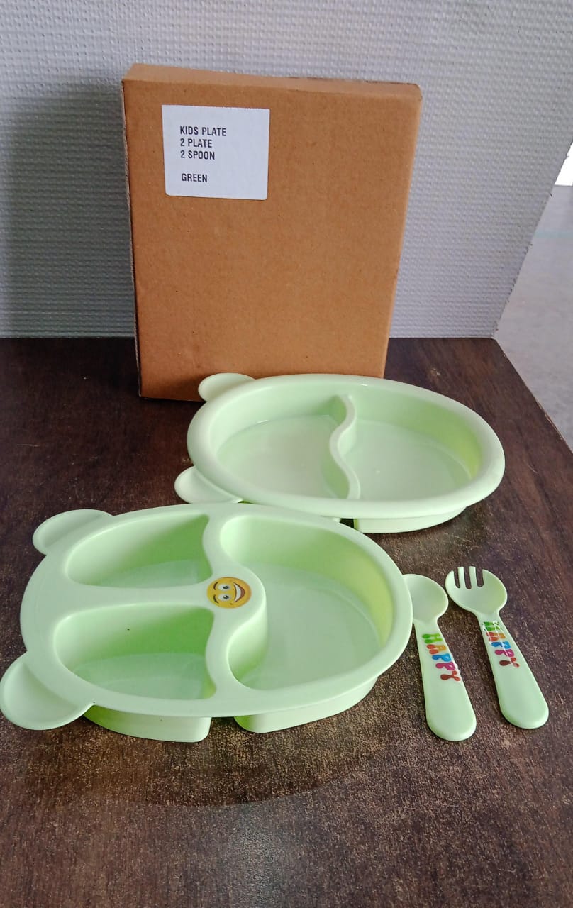 Premium 4-Piece Kids Mealtime Feeding Set Your Brand