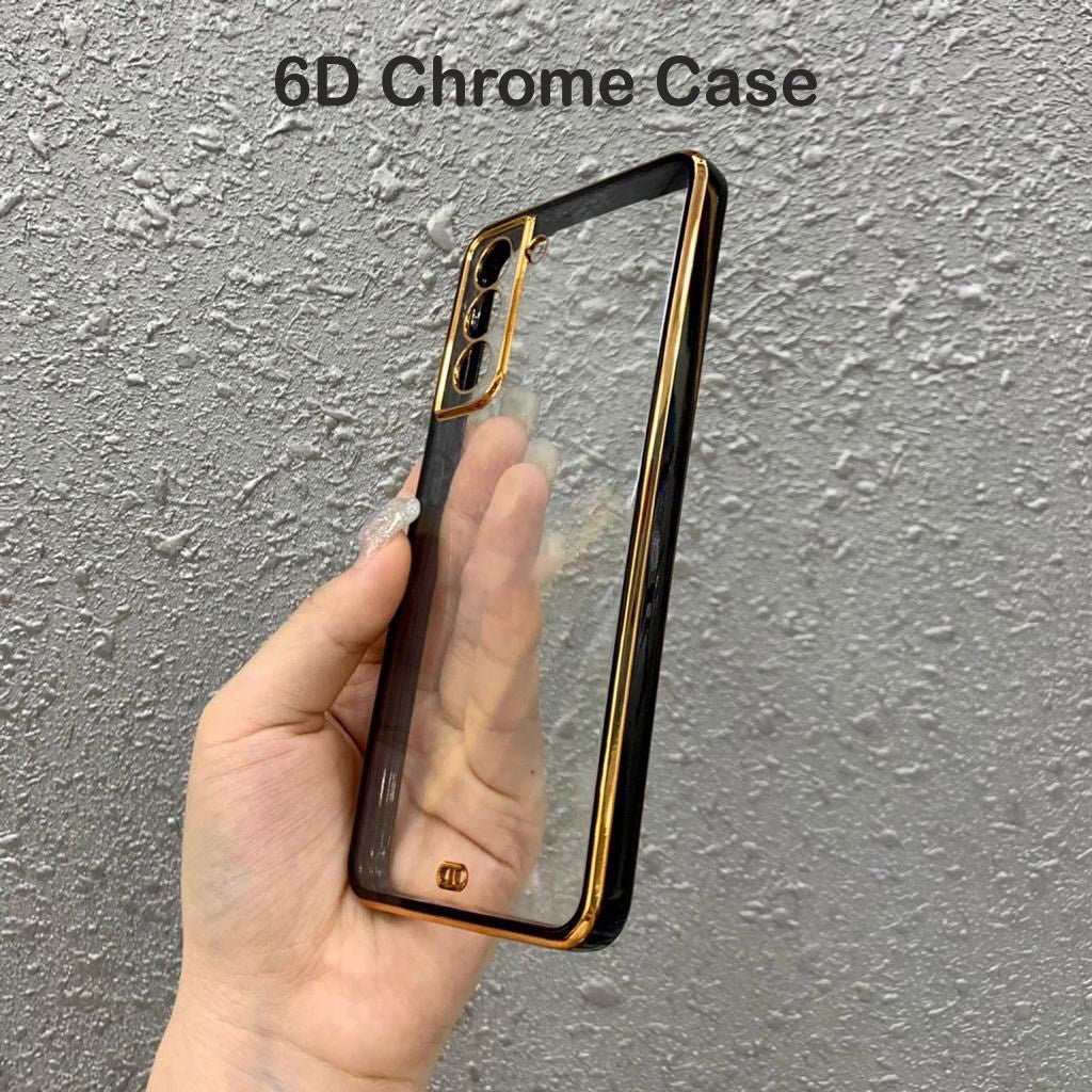6D Golden Chrome Case For Samsung Your Brand