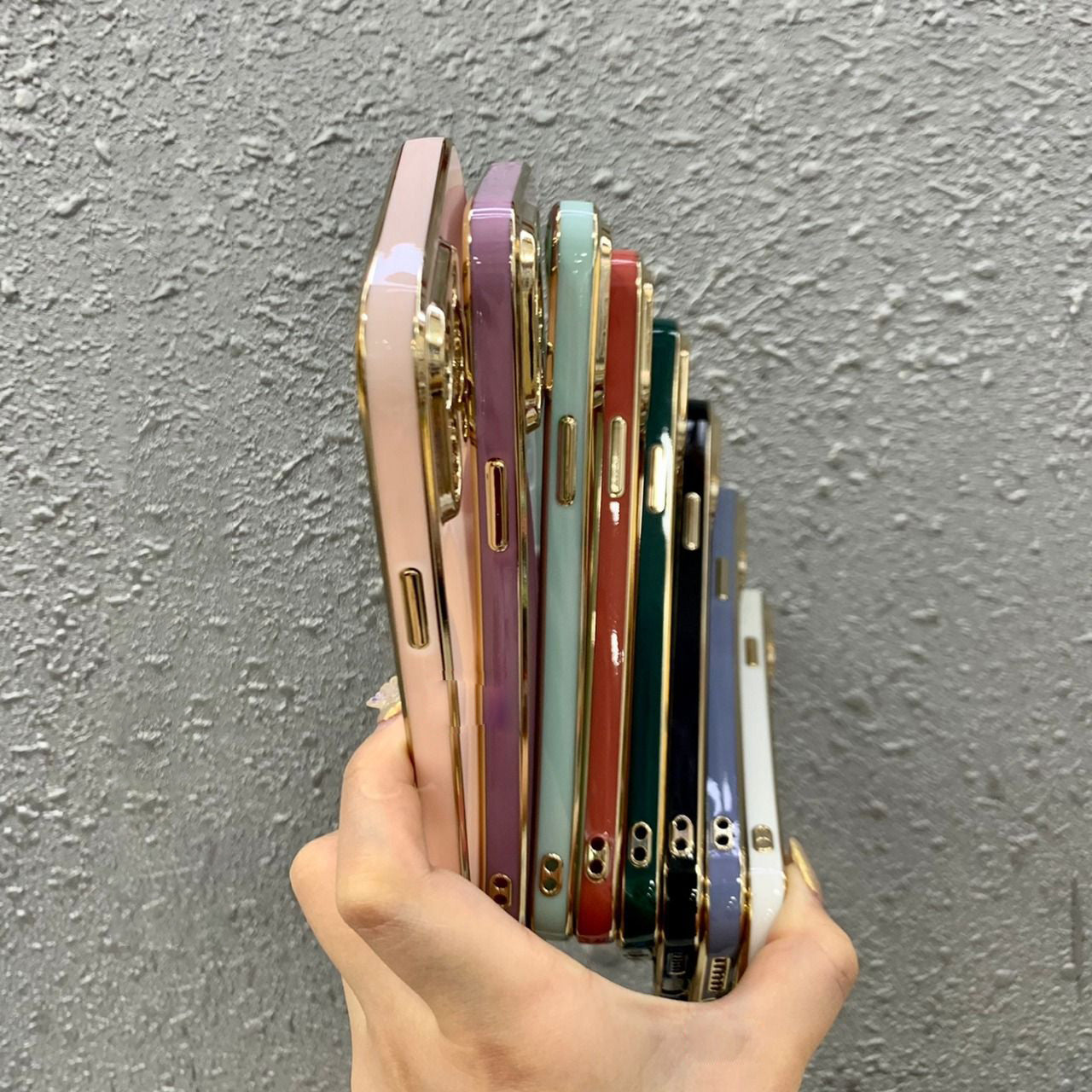 6D Chrome Hard Protection Case For Realme Your Brand