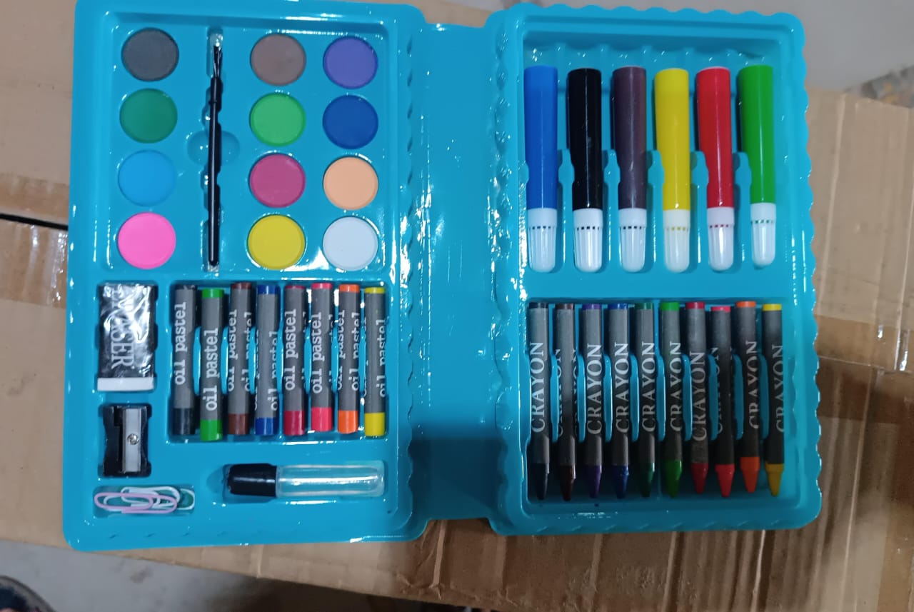 42-Piece Complete Kids Art & Craft Stationery Set Your Brand