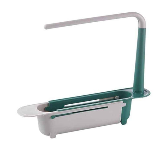 8feb97-4 Adjustable Sink Organizer for Efficient Storage