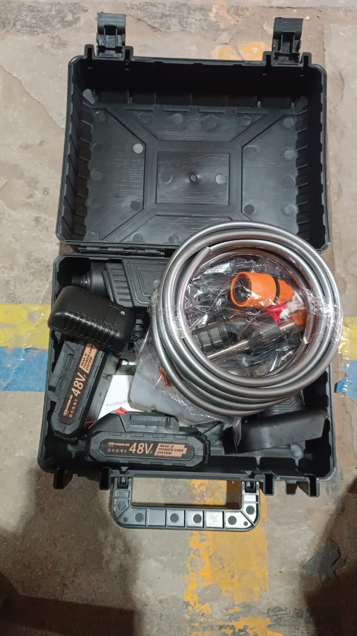 48V Double Battery Car & Washer Gun With 12.6v Charger Your Brand