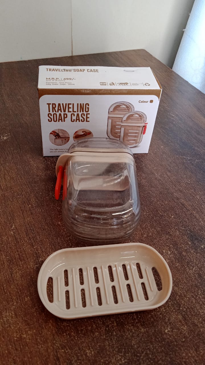 Soap Dishes Soap Box Travel ,Sabudani (1 Pc / With Color Box) Your Brand