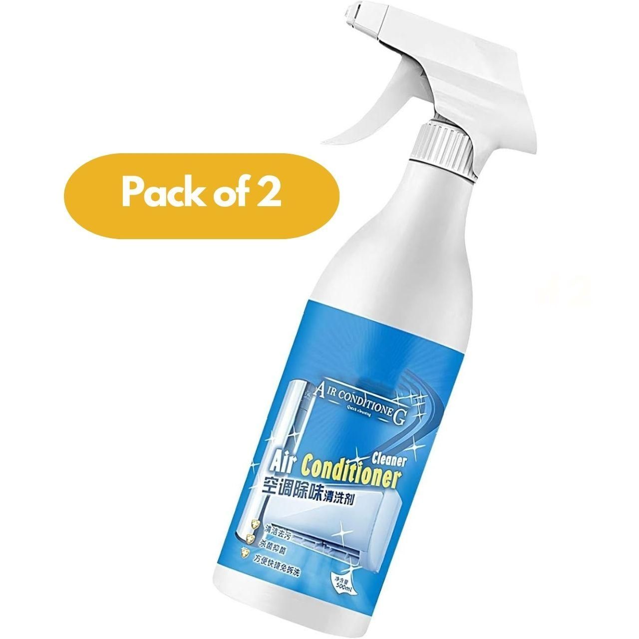 THE GIR FARMER air conditioner cleaner spray bottle with trigger nozzle pack of 2 for cleaning AC units