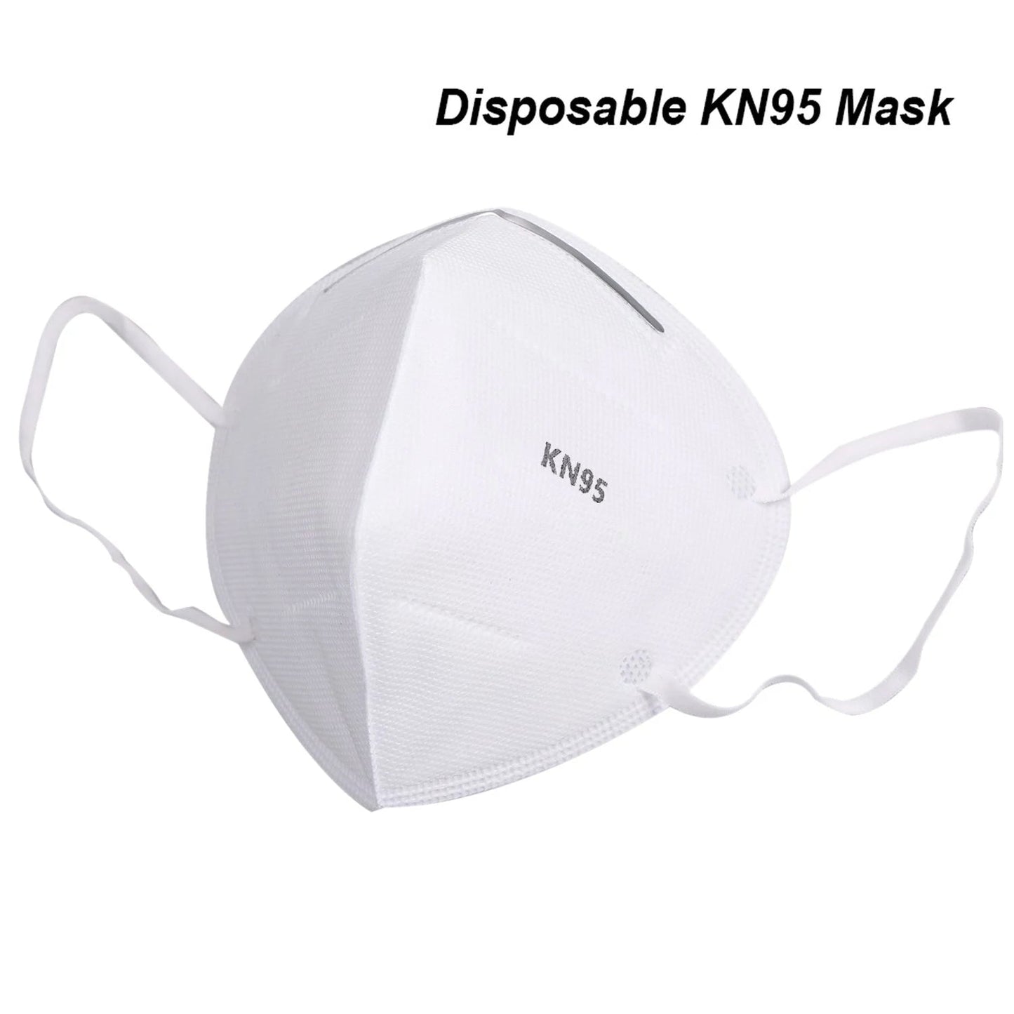 Disposable KN95 Mask designed for protection as an anti pollution face mask for daily use
