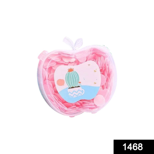 Apple scented paper soap in a cute apple-shaped container, perfect for travel and on-the-go freshness