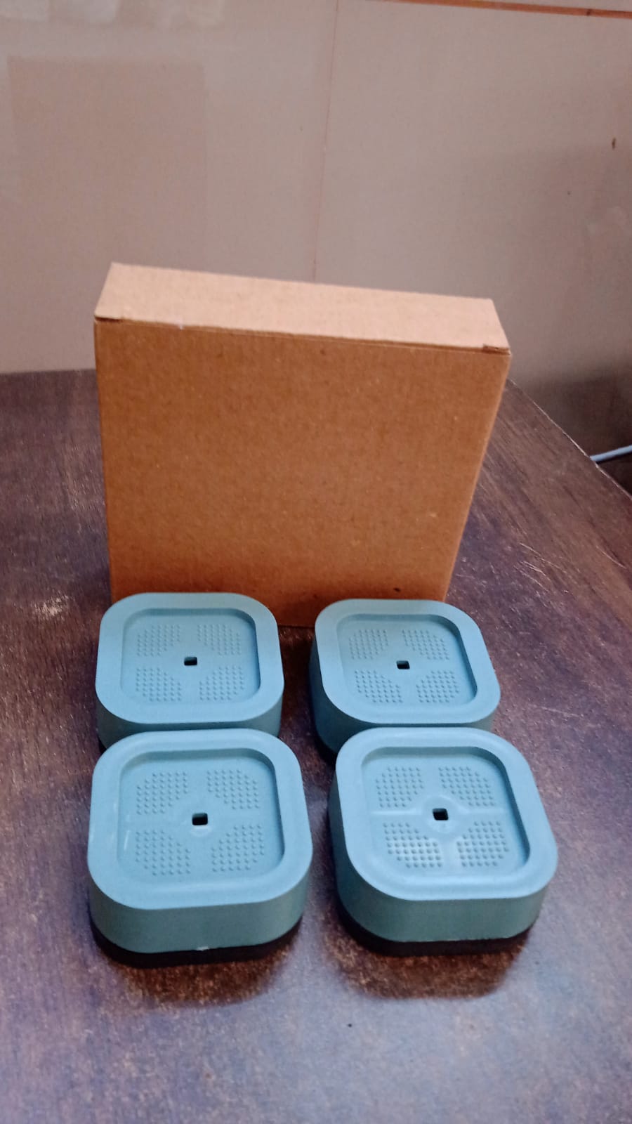 Plastic Washing Machine Feet Pads (Set of 4 Pc) Your Brand