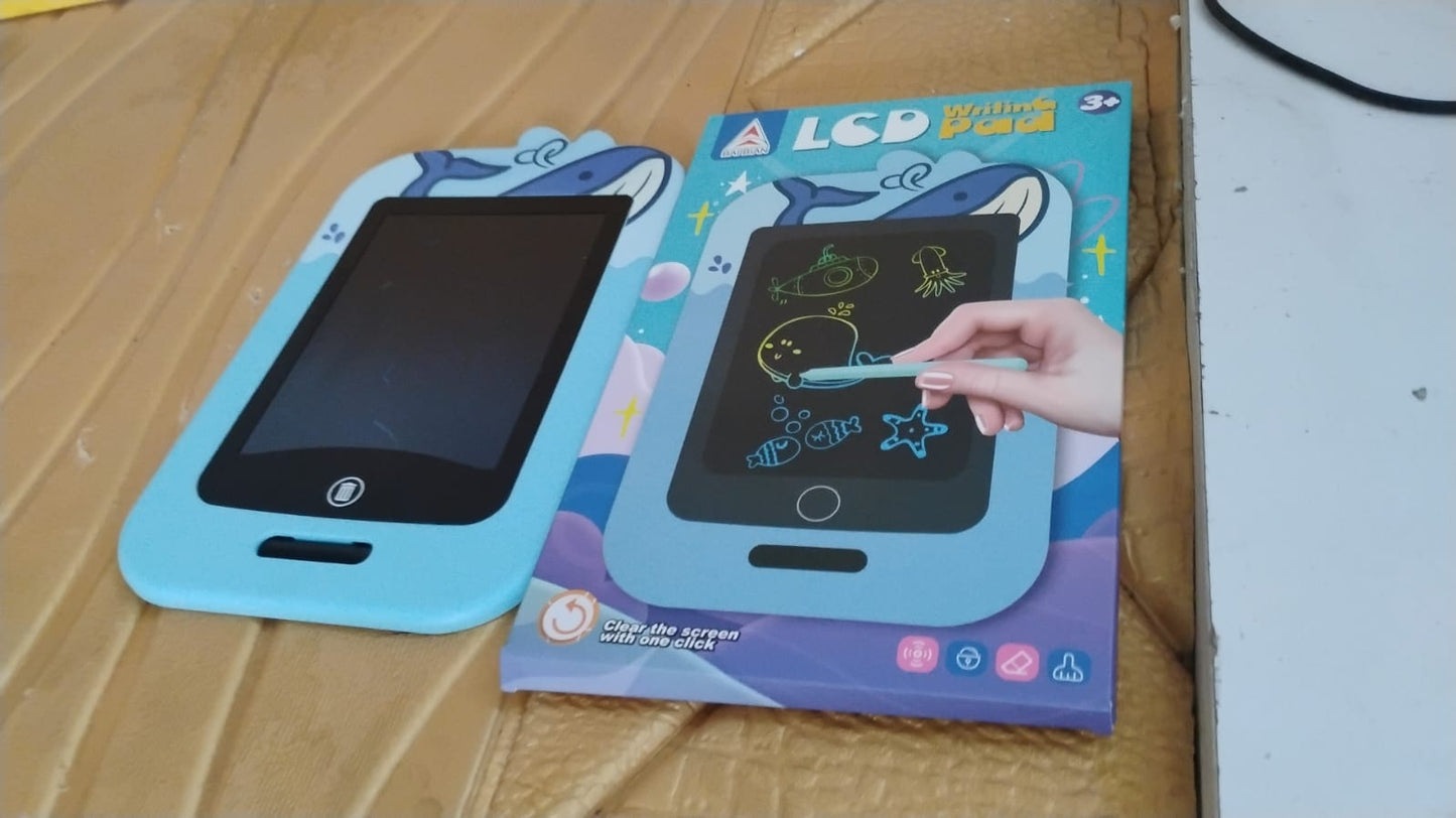 Kids Portable LCD Writing Tablet (1 Pc / Mix design) Your Brand