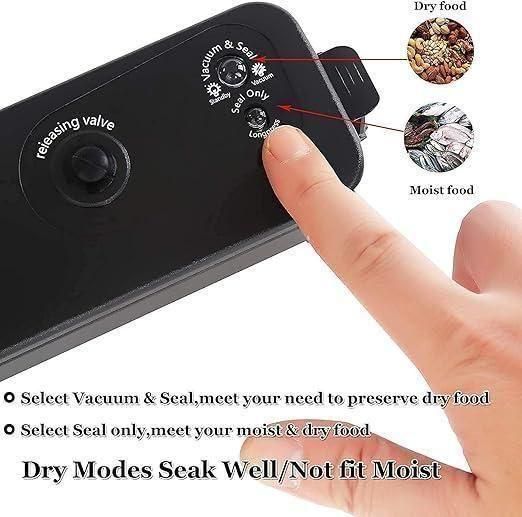 THE GIR FARMER multi-functional vacuum sealing machine with dry and moist food settings for food preservation