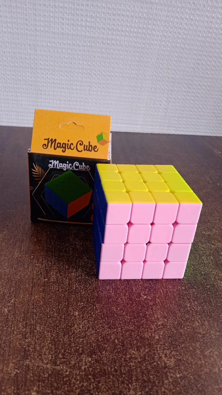 4x4 Magic Speed Cube Puzzle for Kids & Adults (1 Pc) Your Brand