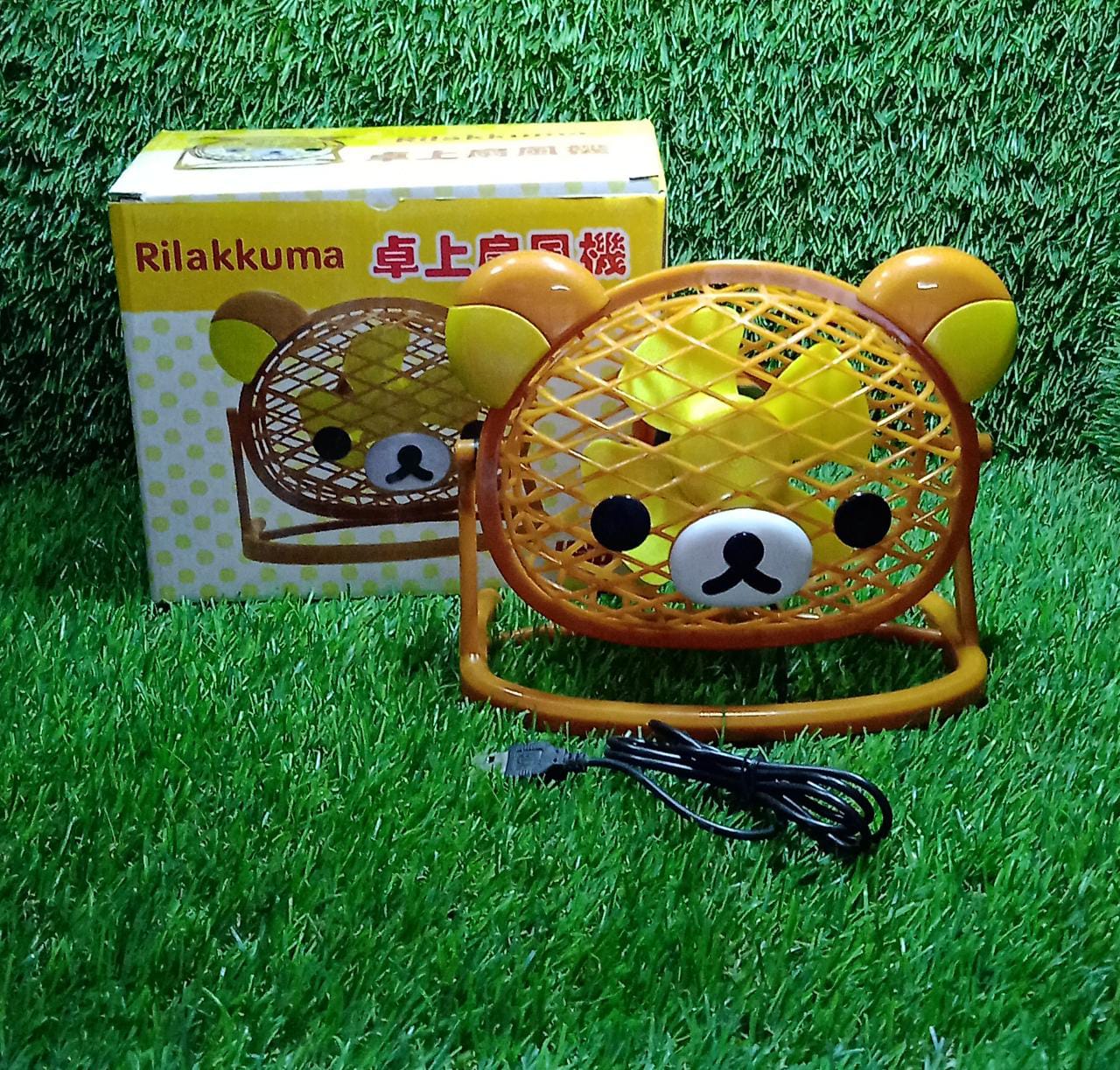 Stylish & Silent: Teddy Bear USB Fan for Any Space – Adjustable Cooling! Your Brand