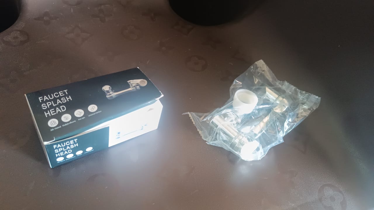 Universal Faucet Extension Splash-Proof Nozzle (1 Pc) Your Brand