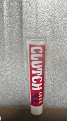 The Gir Farmer Clutch body glue tube designed for sensitive skin body glue application