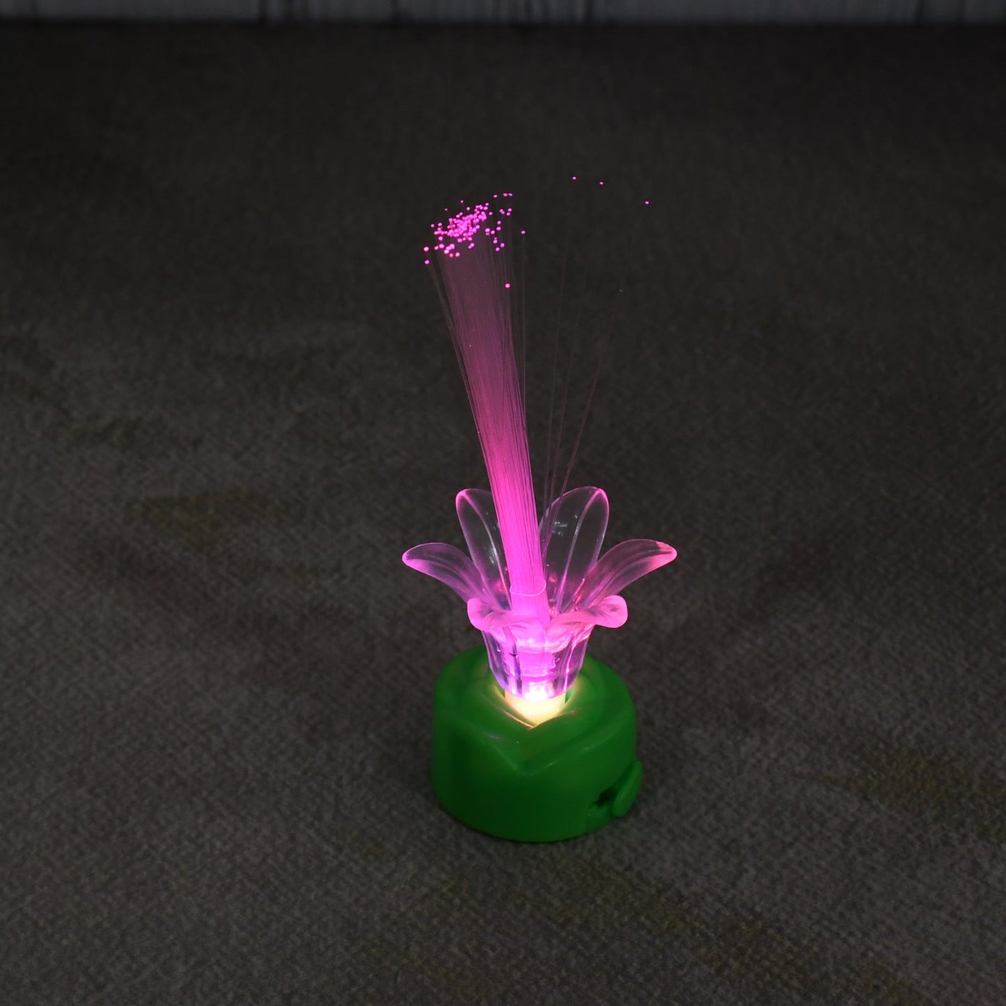 Colorful LED Diwali candle shaped like a flower with vibrant light effects for festive decor