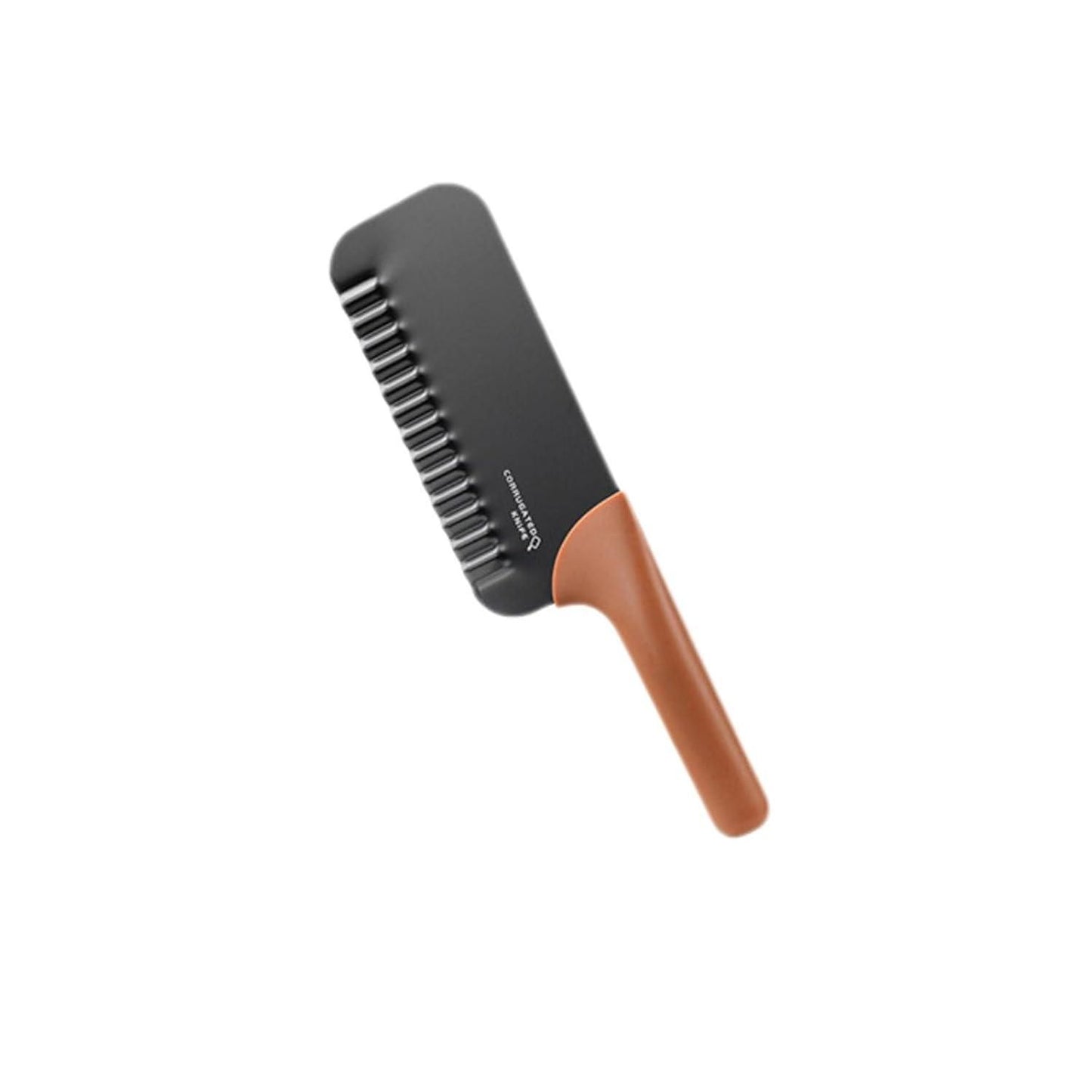 THE GIR FARMER crinkled chopper kitchen tool with brown handle for efficient chopping