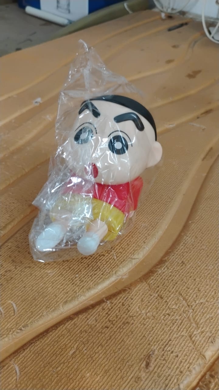 Shinchan Character Sitting Figurine (1 Pc / Mix Design) Your Brand