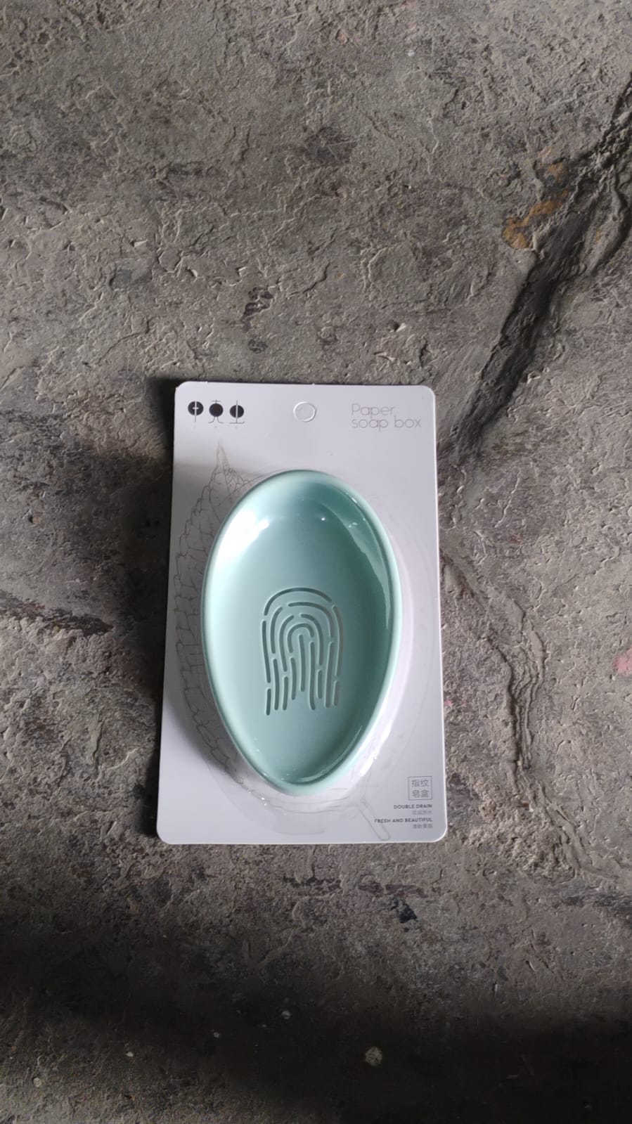 Plastic Soap Dish with Drain, Soap Holder Double-layer ,Sabudani (1 Pc) Your Brand