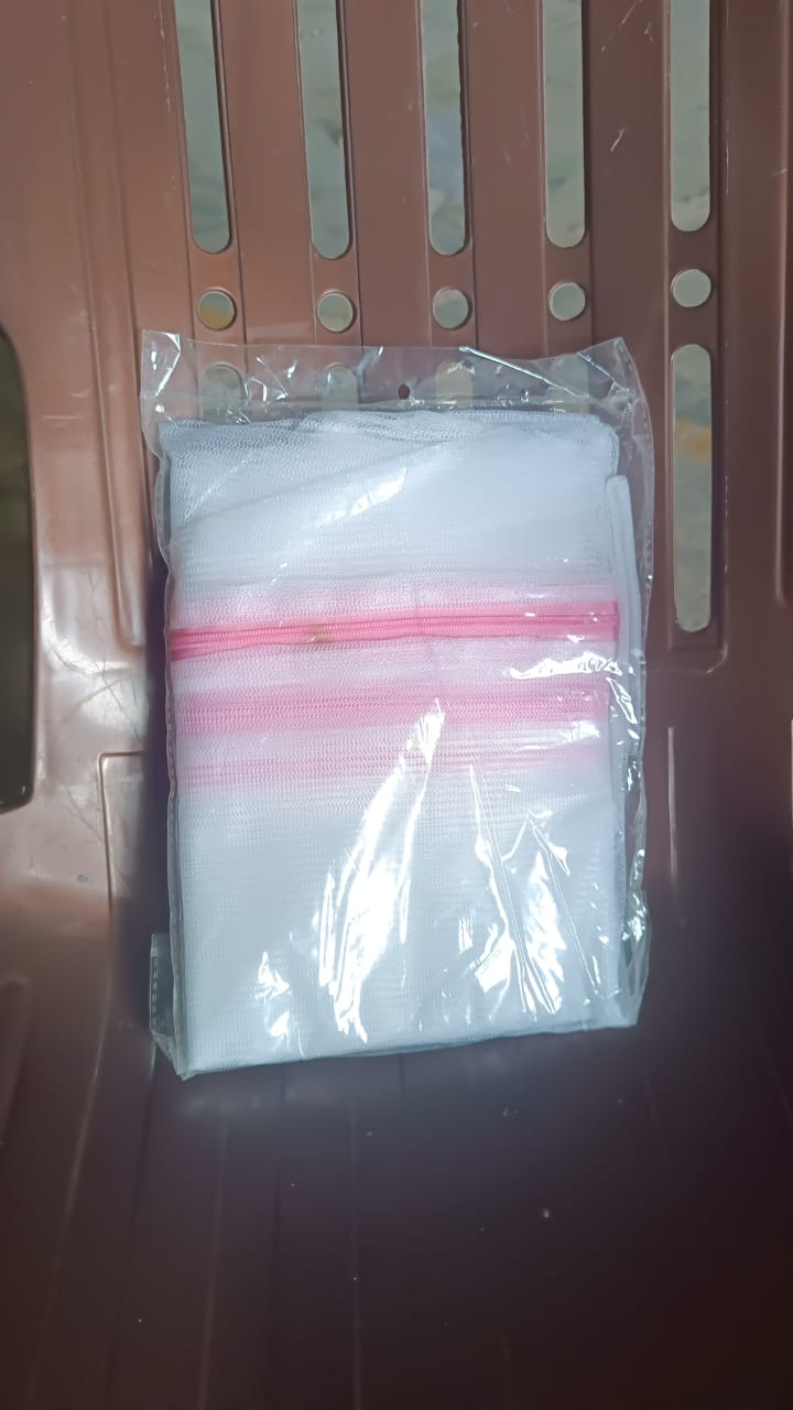 Reusable and Durable Zip Mesh Laundry Bag 3 Different Size (3 Pcs Set) Your Brand
