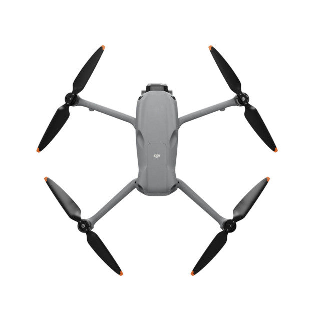 DJI Air 3S Fly More Combo drone in grey with four propellers for aerial photography