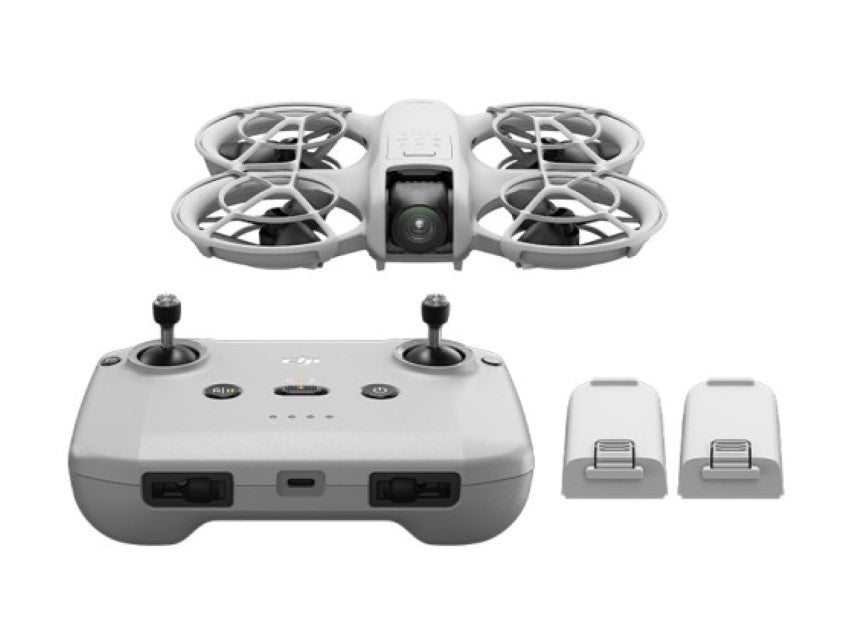 DJI Neo Fly More Combo drone with remote control and extra batteries for enhanced aerial photography