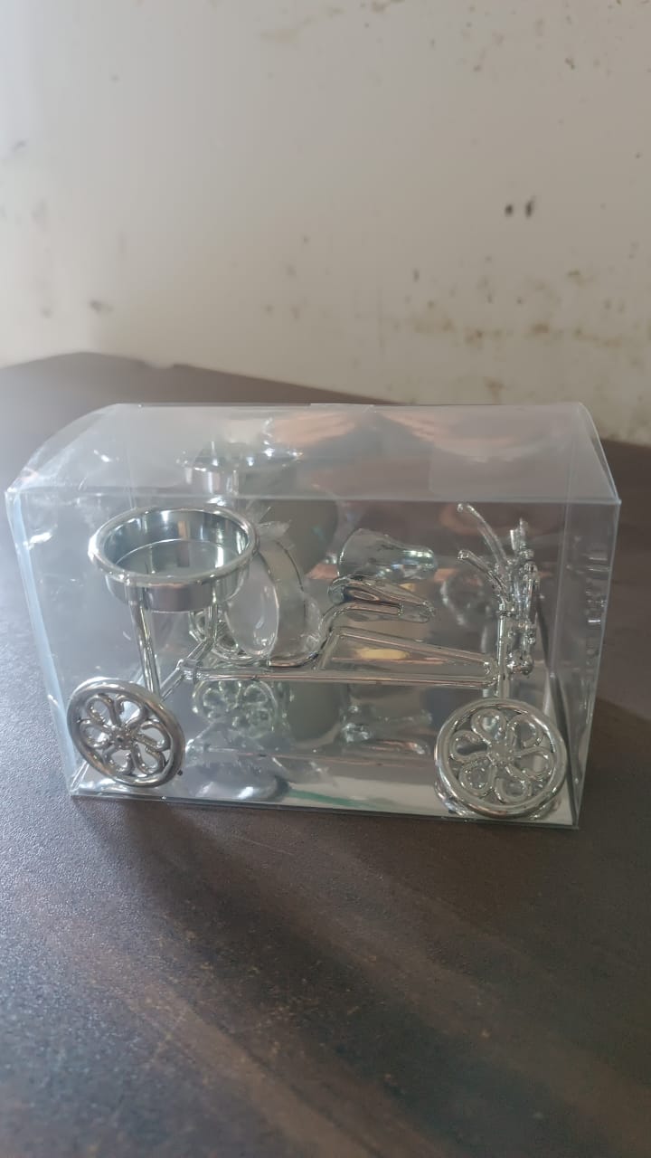 Cycle Tealight Holder / Candle Holder Decorative Candle, Diwali (1 Pc) Your Brand