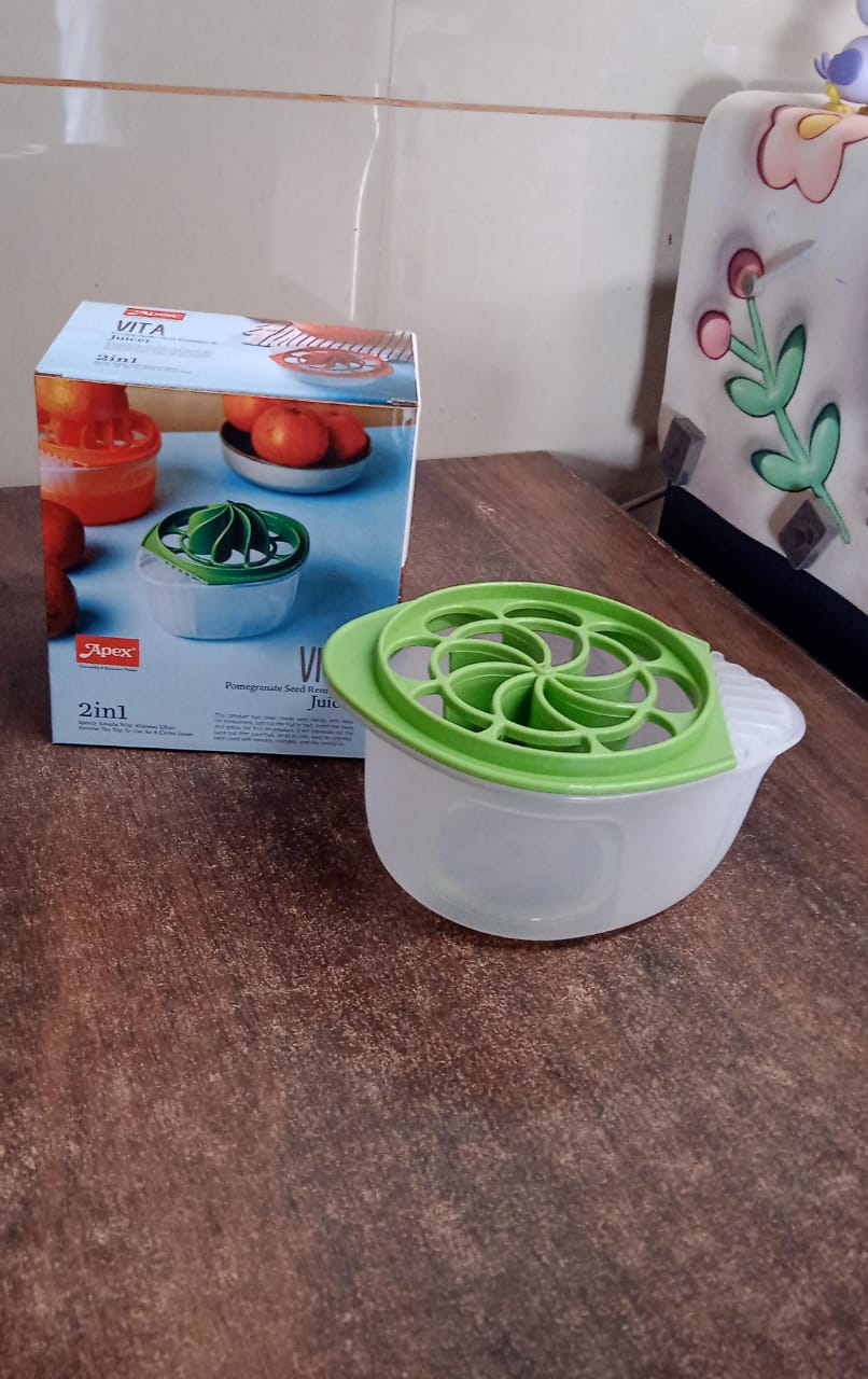 Apex Vita Pomegranate Seed Remover Citrus Juicer (2 IN 1) Your Brand