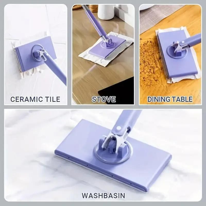Easy clean mini mop for versatile use on ceramic tiles, stoves, dining tables, and washbasins
