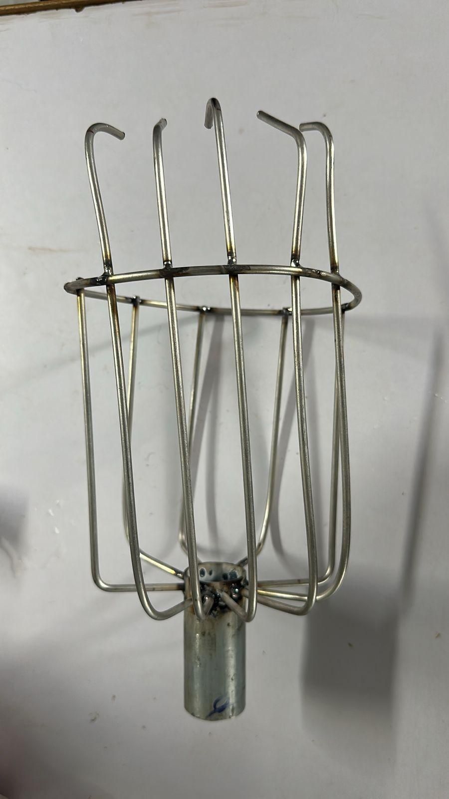 The Gir Farmer easy fruit picking basket made of metal wire for efficient harvesting