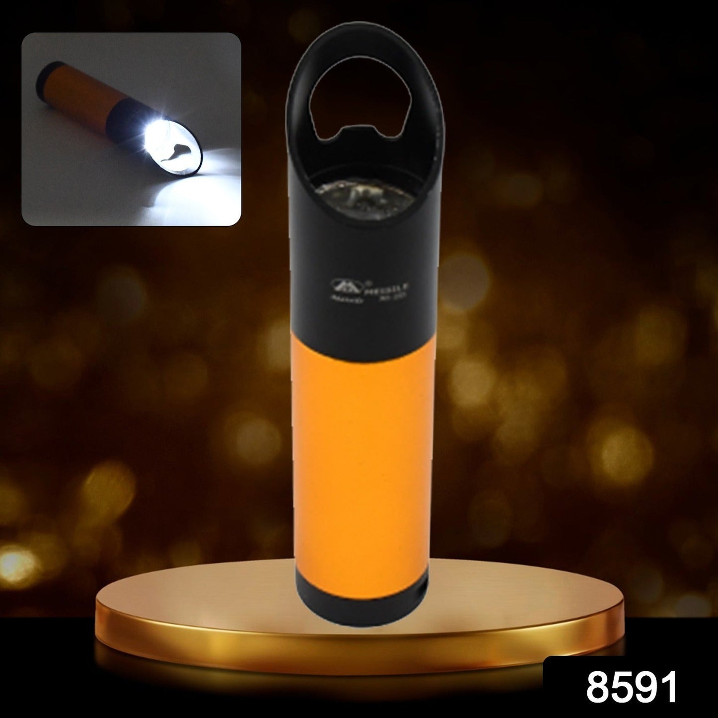 Portable Mini Torch / Flashlight 9 LED Powerful High Lumens Pen Light, Easy To Carry, Portable Pocket Compact Torch for Emergency 3 Battery operated (Battery not included / 1 pc) Your Brand