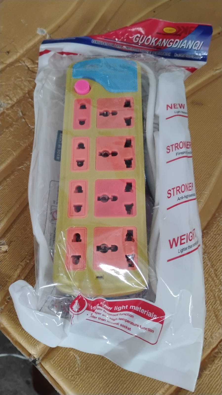Multi Socket Extension Board (8 Socket / 1 Pc) Your Brand