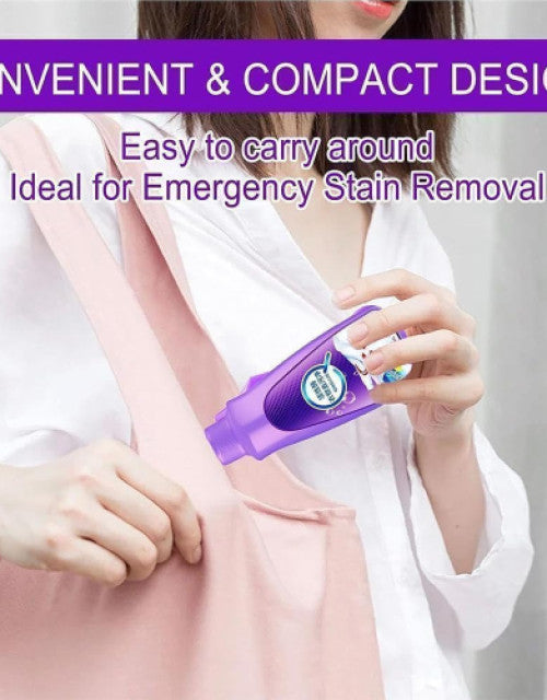 Dropdash effective clothes stain cleaner in compact design for easy emergency stain removal