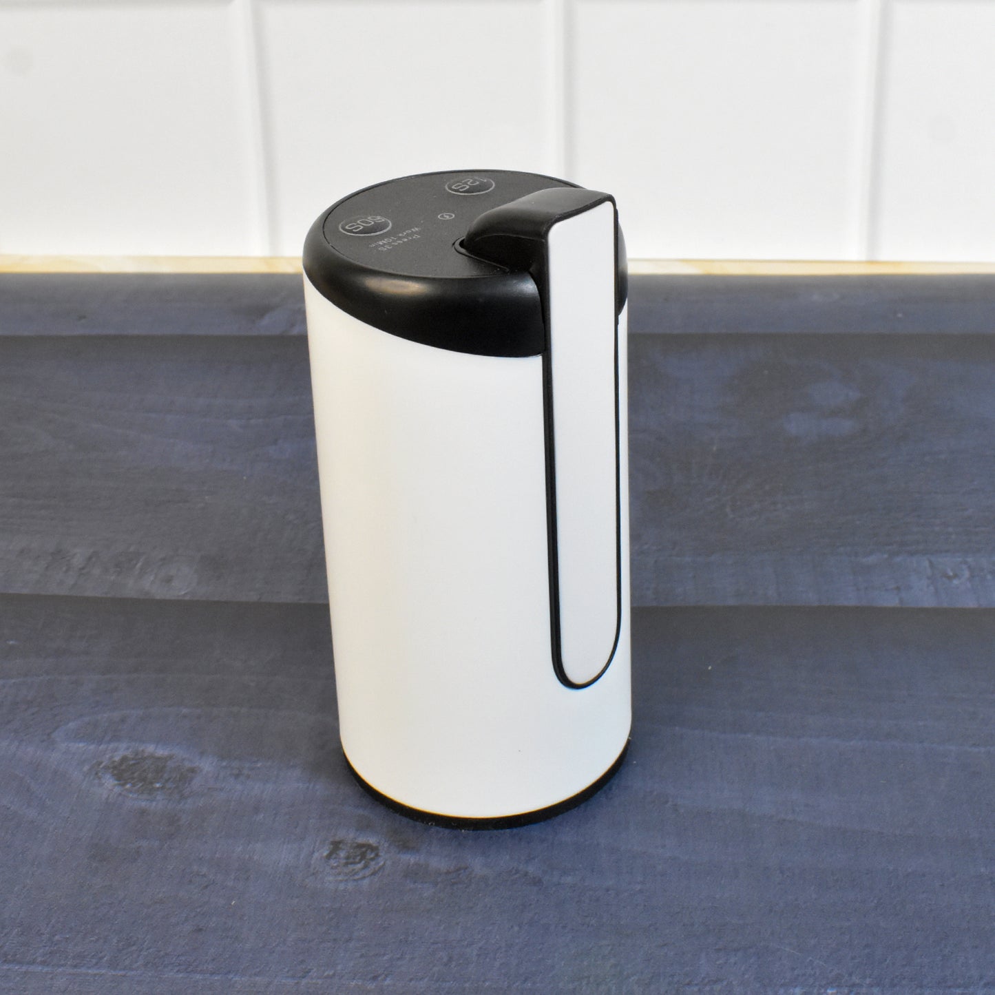 Wukusy electric water dispenser pump in sleek white design with touch controls for easy operation