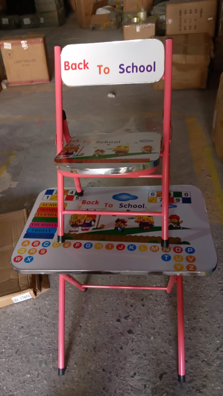 Multifunction Portable Foldable Study Table & Chair (2 Pc Set) Your Brand