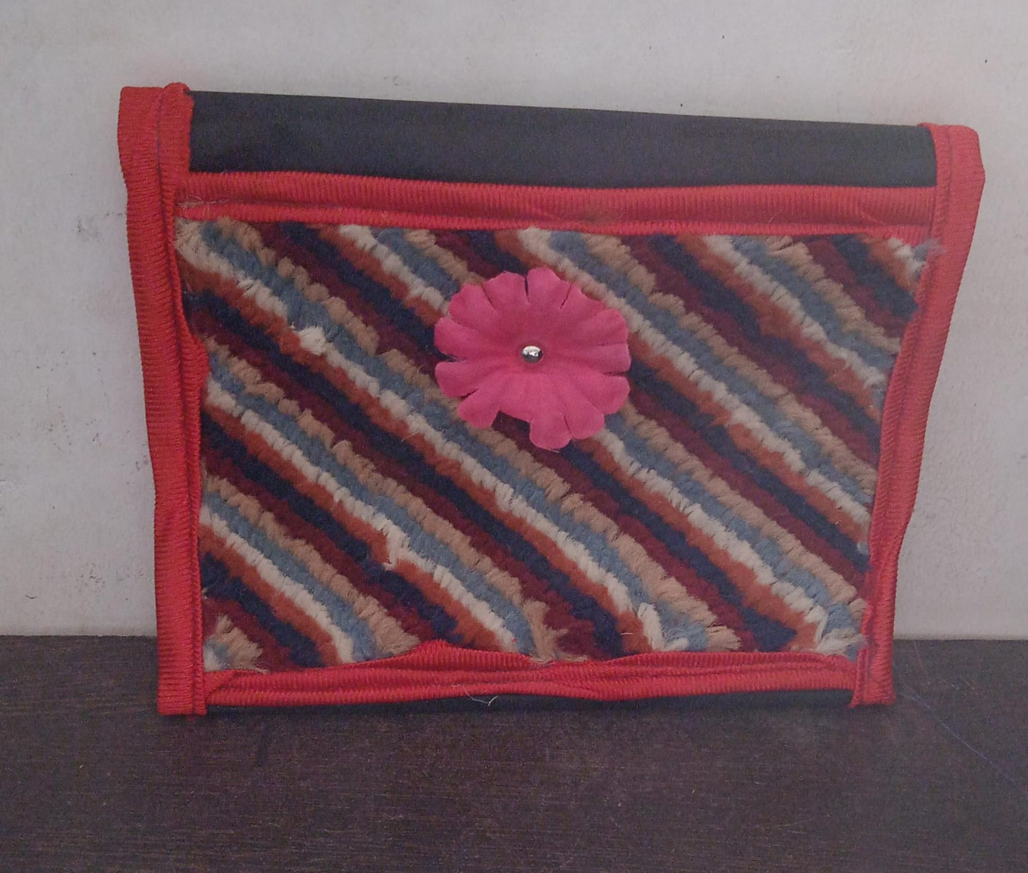 Foldable Hanging Organizer with 3 Pockets - Wall Hanging Letter Holder Your Brand