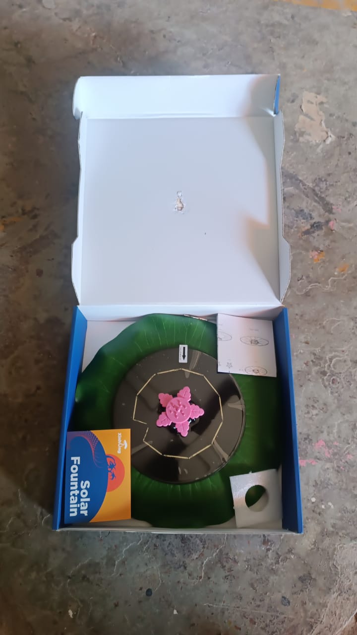 Solar-Powered Floating Fountain Pump for Ponds Your Brand