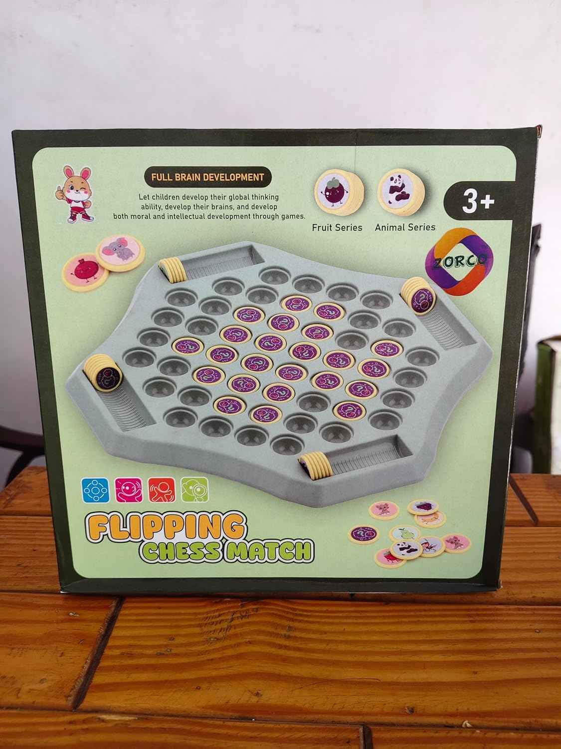 Flipping Chess Match - Chess Board Game Setup