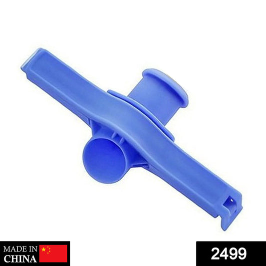 Blue Food Bag Clip Seal for Keeping Snacks Fresh and Easy to Use