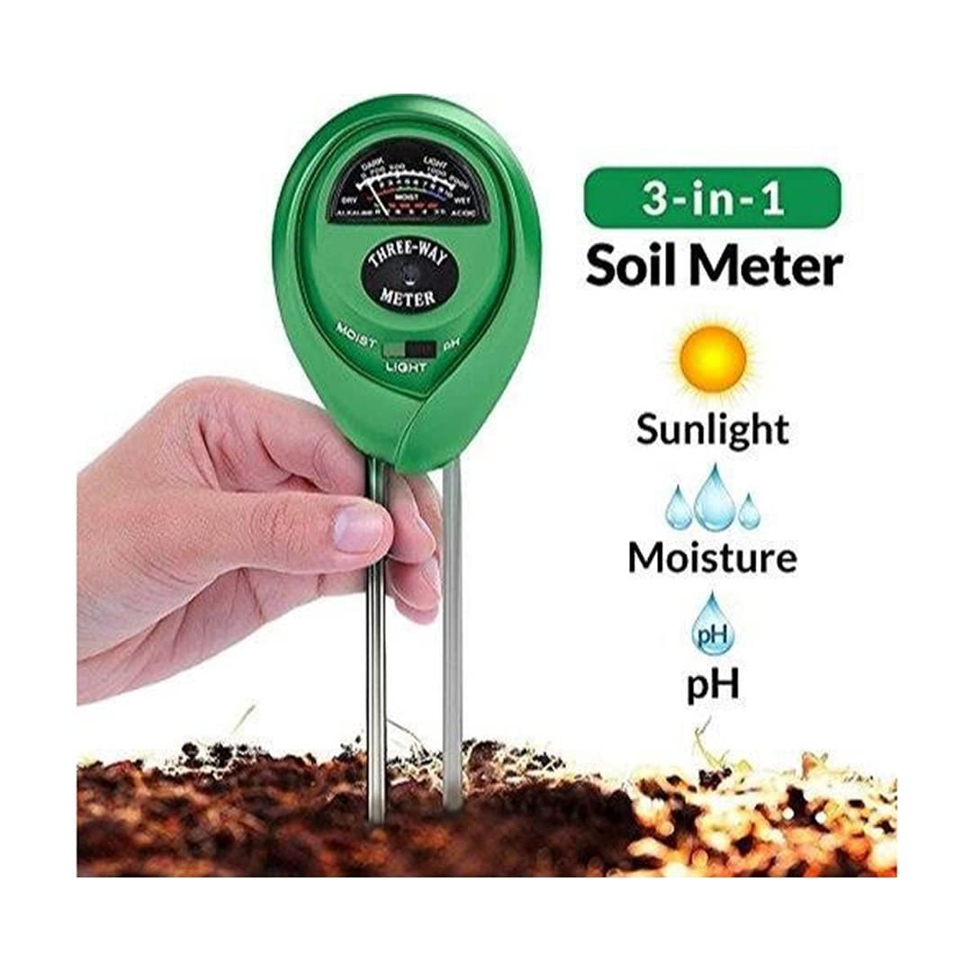 The Gir Farmer garden soil tester for home use 3-in-1 soil meter measuring sunlight moisture and pH
