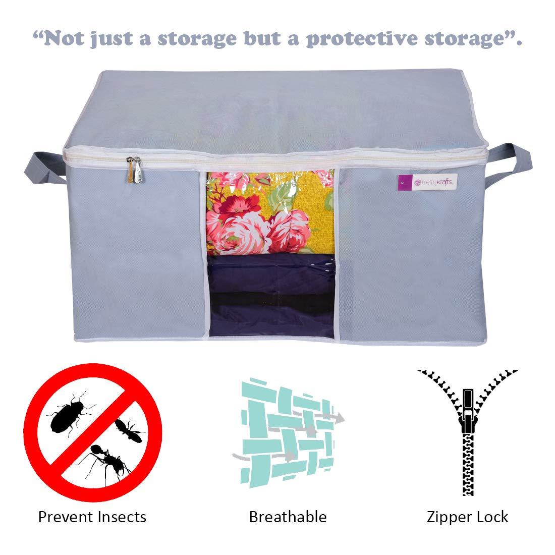 The GIR FARMER large capacity storage bags for bedding with zipper lock breathable fabric and insect protection