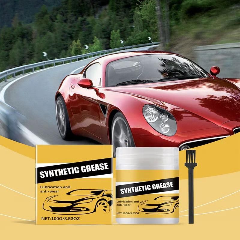 Synthetic car grease pack with lubrication and anti-wear properties for automotive use