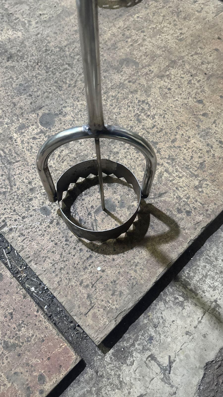 The Gir Farmer greenhouse film punch tool with sharp circular blade for making holes in plastic film