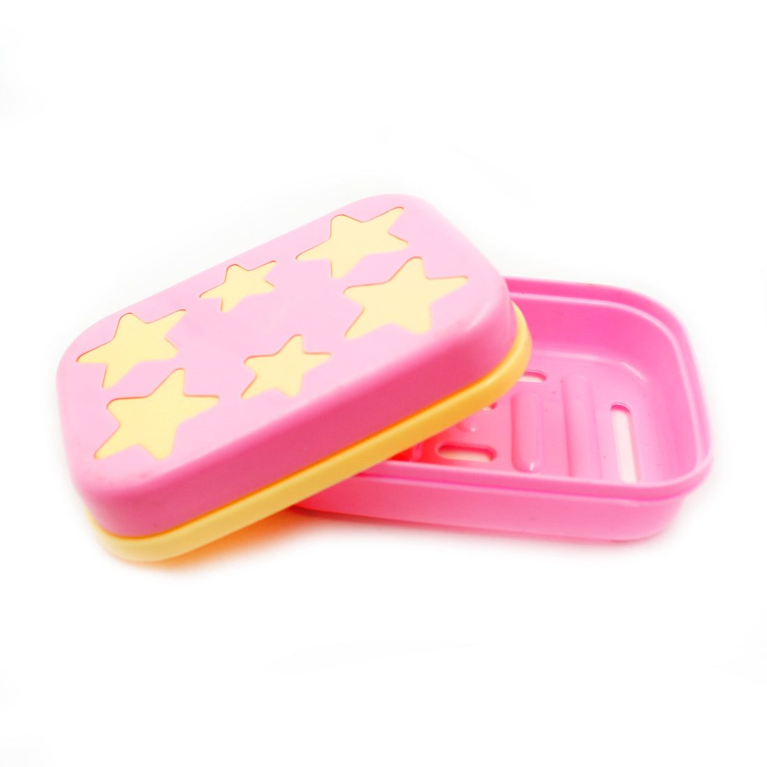 3700 Star Plastic Travel Soap Box - Leak-Proof Bathroom Holder for All Soap Sizes
