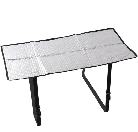 THE GIR FARMER heavy duty AC cover for rain and dust with reflective silver material and black trim