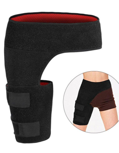 hip compression brace designed for support and stability during physical activities