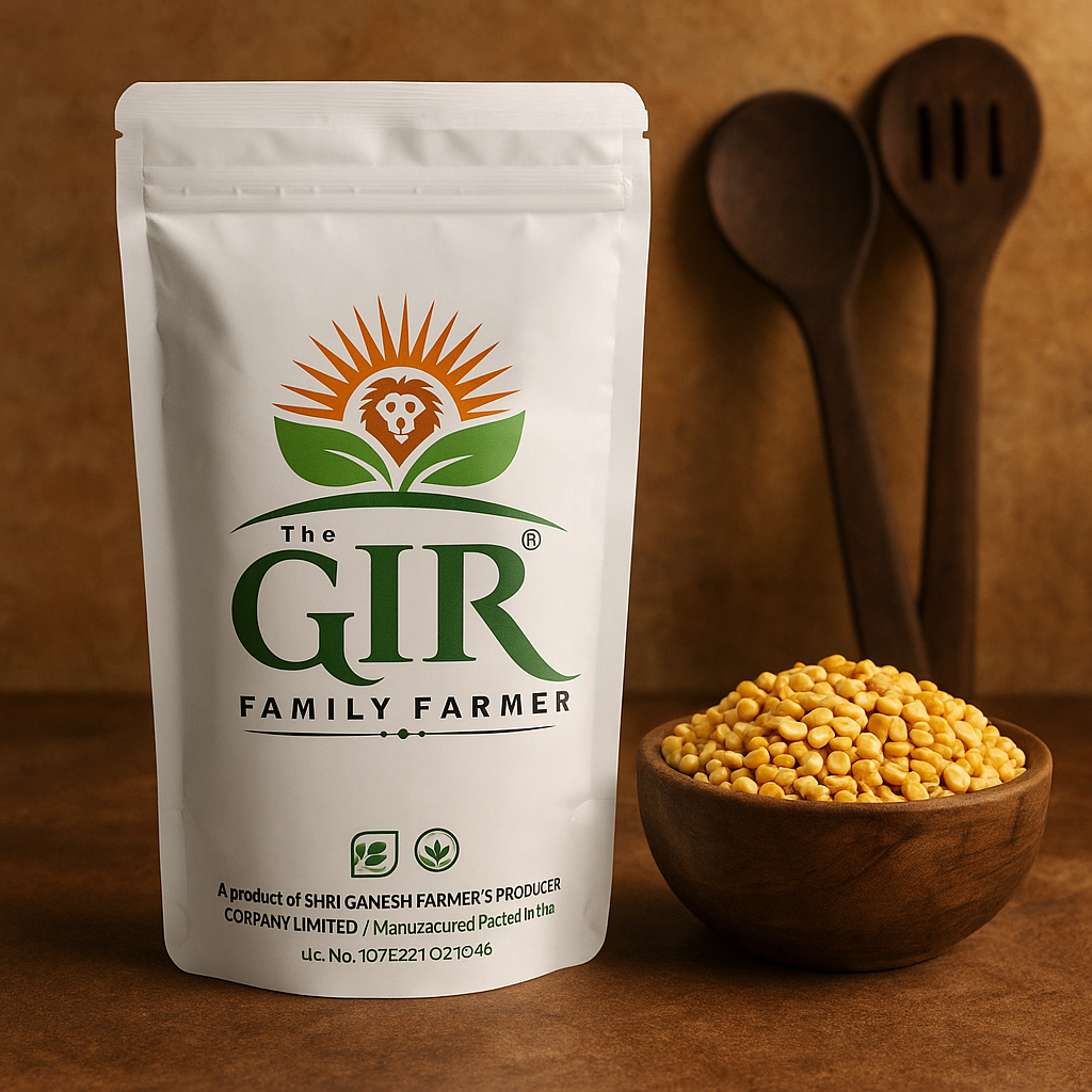 THE GIR FARMER Organic Chana Dal - Lifestyle View